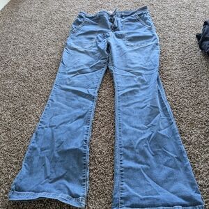 Knox Rose Light Blue Flare Jeans